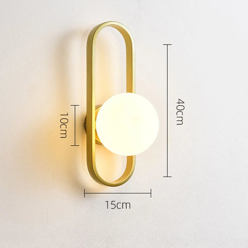 E27 applique murale LED lampes de luxe minimalistes modernes pour salon chambre lampe de chevet applique luminaire intérieur wandlamp - vue 9 sur 12