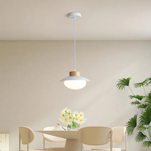 lustre led métal design pour décor intérieur moderne - vue 4 sur 10