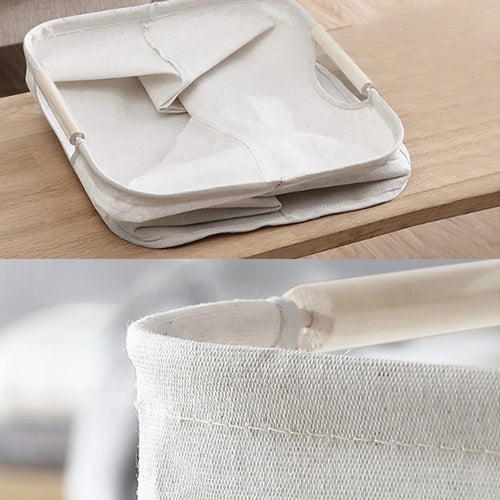 panier de rangement portable pour linge et objets divers - vue 4 sur 10