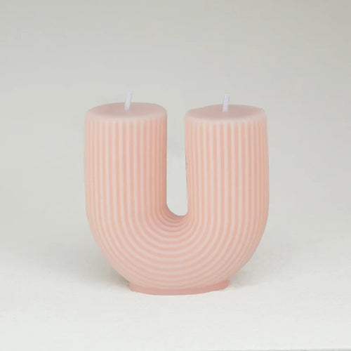 bougies parfumées géométriques en forme de u pour décoration intérieure - vue 14 sur 27