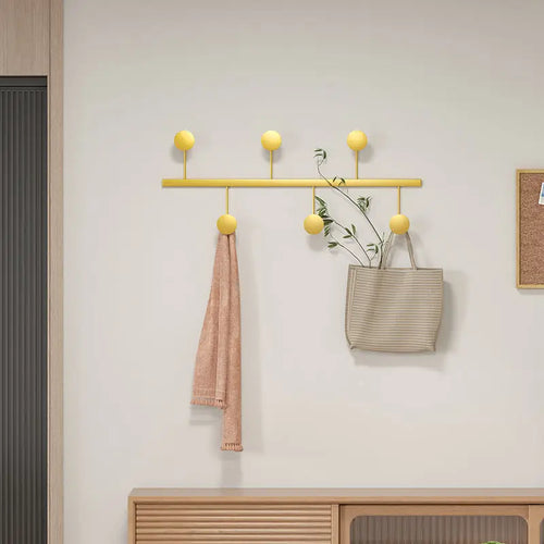 porte-vêtements nordique léger pour organisation et décoration intérieure - vue 10 sur 10