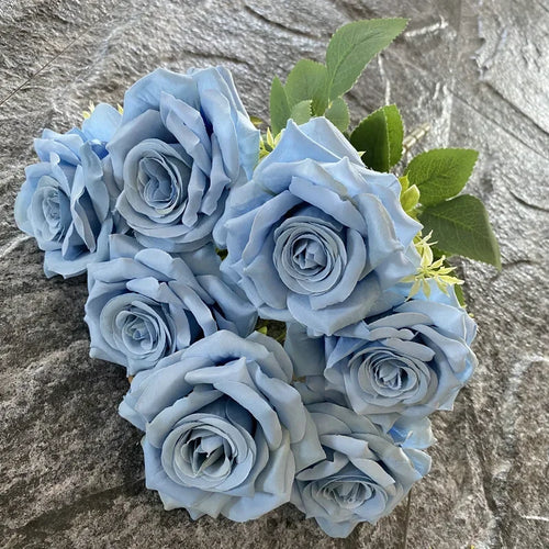 bouquet de roses artificielles décoratives pour événements et salles - vue 11 sur 15