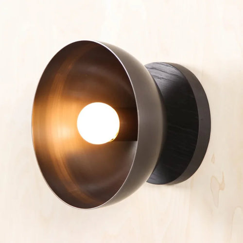 plafonnier en laiton nordique en bois massif design moderne pour décoration - vue 9 sur 8