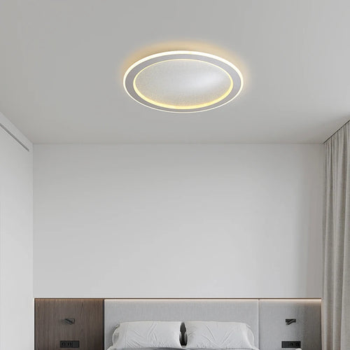 plafonnier led moderne en forme danneau pour décoration intérieure - vue 4 sur 9