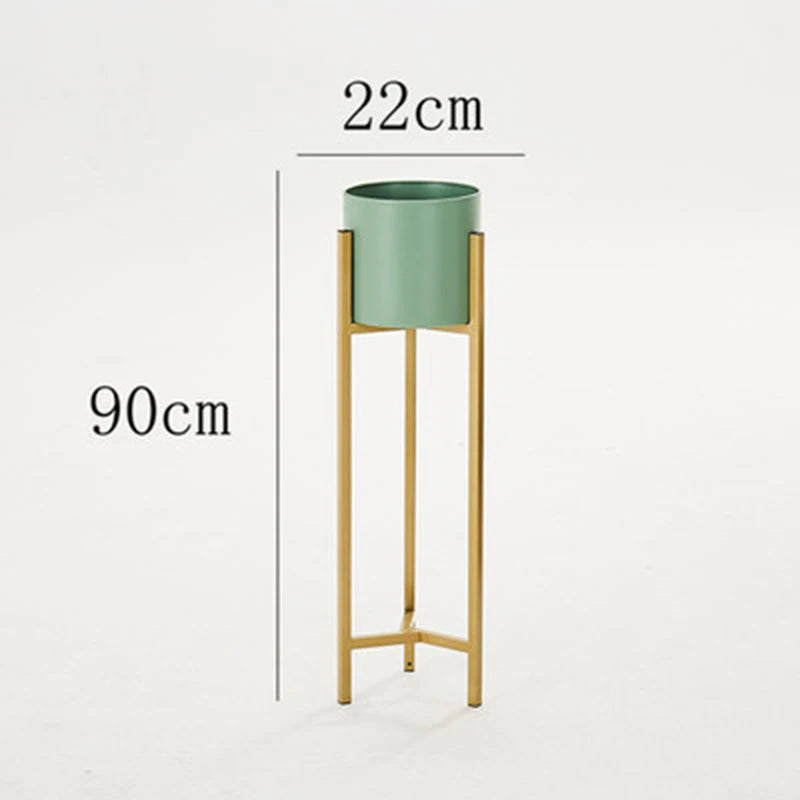 supports de plantes nordiques en fer pour extérieur - vue 5 sur 12