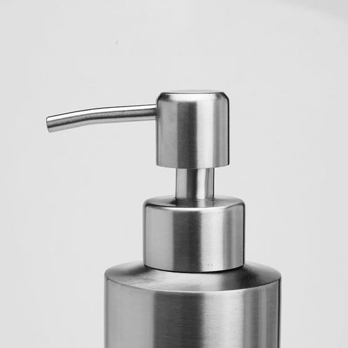 distributeur de savon liquide en acier inoxydable pour cuisine et salle de bain - vue 9 sur 9