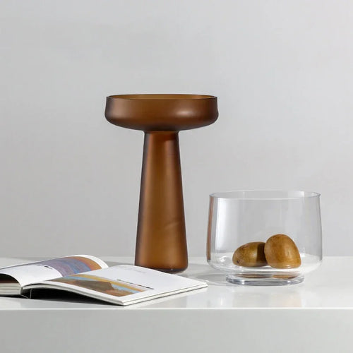vase en verre moderne design créatif pour décoration intérieure - vue 3 sur 12