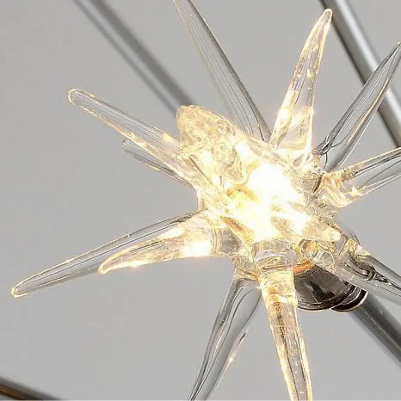 plafonnier étoile led pour éclairage intérieur moderne - vue 6 sur 18