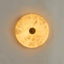 applique ronde en marbre rétro-éclairage pour hôtel