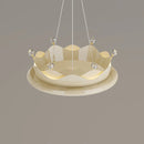 lustre romantique en cristal pour chambre d'enfant princesse