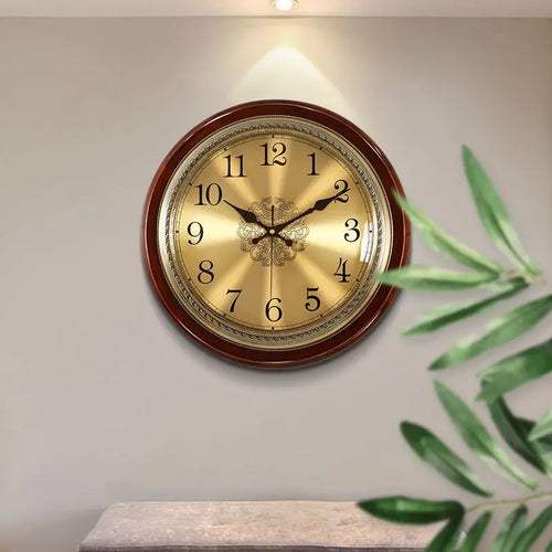 horloge murale silencieuse rétro design 3d pour décoration moderne - vue 5 sur 13
