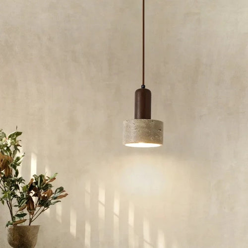 Suspension LED chevet crème vent - vue 3 sur 6