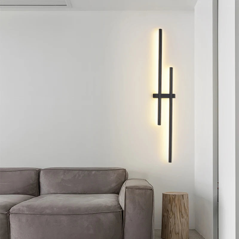 applique murale led minimaliste art déco pour intérieur - vue 3 sur 16
