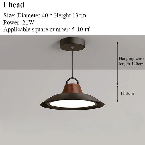 lustre moderne nordique créatif pour décoration intérieure avec lumières led - vue 16 sur 16