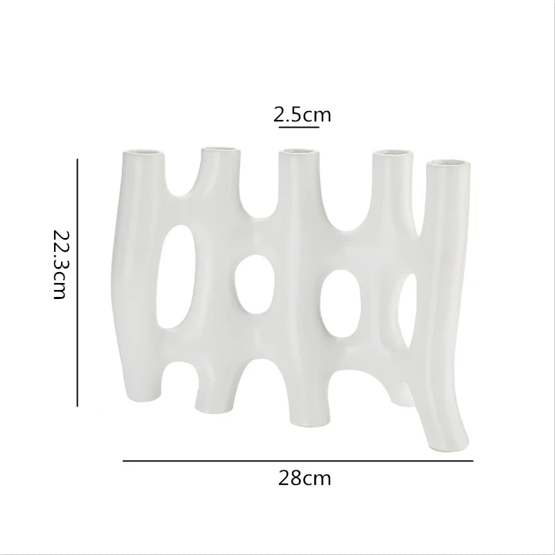 vase en céramique créatif pour un décor moderne - vue 9 sur 9