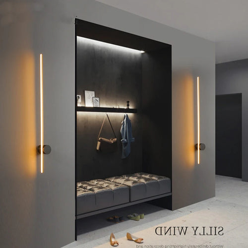 applique murale led en cuivre style minimaliste pour ambiance chaleureuse - vue 5 sur 14