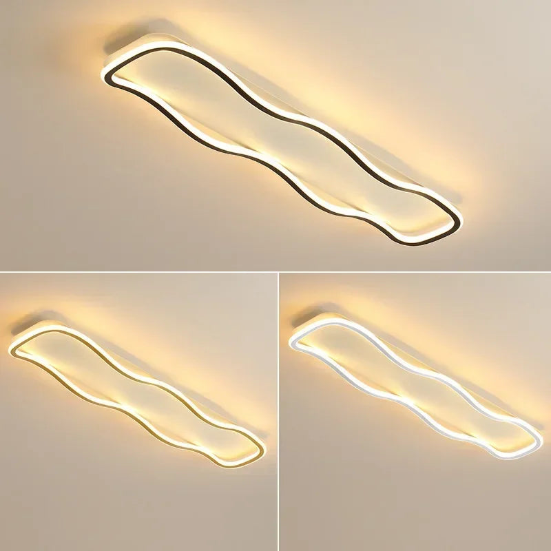 lustre moderne à leds pour décoration intérieure - vue 4 sur 18