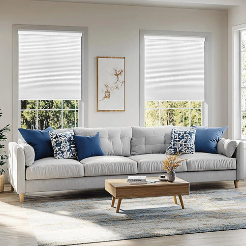 Store alvéolé sans perçage sans fil fenêtre moderne - vue 7 sur 8