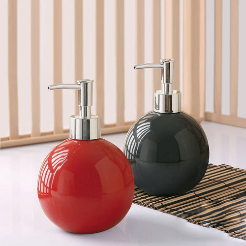 bouteille de gel douche et savon pour les mains accessoires de salle de bain - vue 2 sur 31