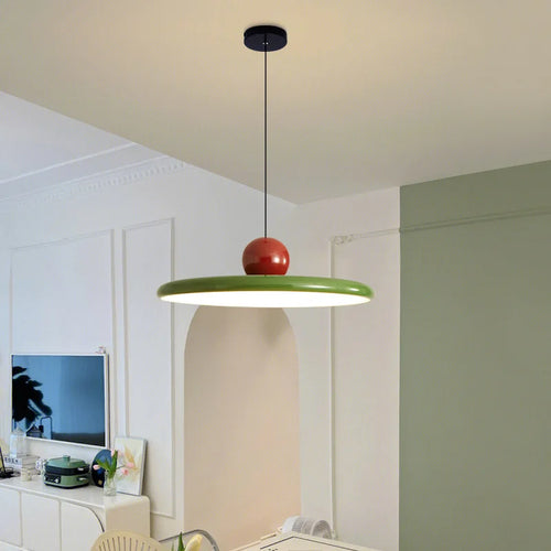 lustre nordique led élégant avec abat-jour pour décoration maison - vue 3 sur 8