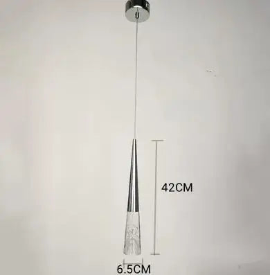 suspension moderne en cristal pour éclairage intérieur élégant - vue 9 sur 16