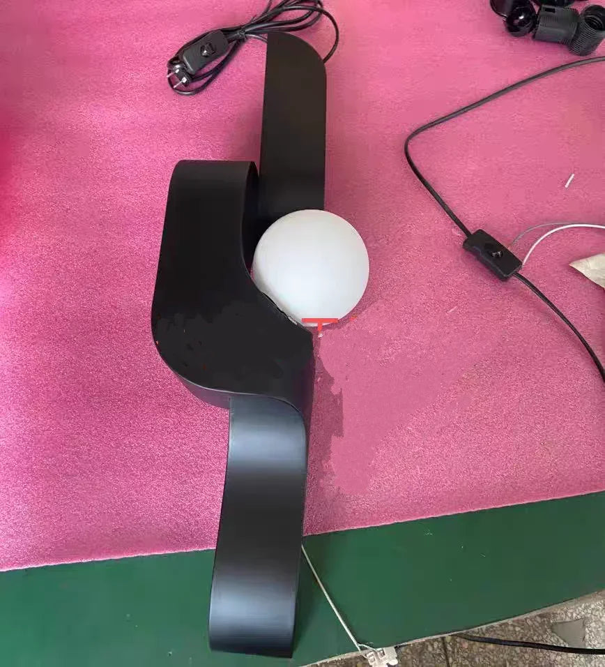 applique murale géométrique minimaliste moderne pour fond de tv - vue 3 sur 6