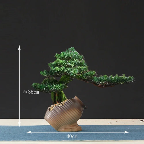 faux arbre bonsaï pour décoration intérieure et aménagement paysager - vue 16 sur 36