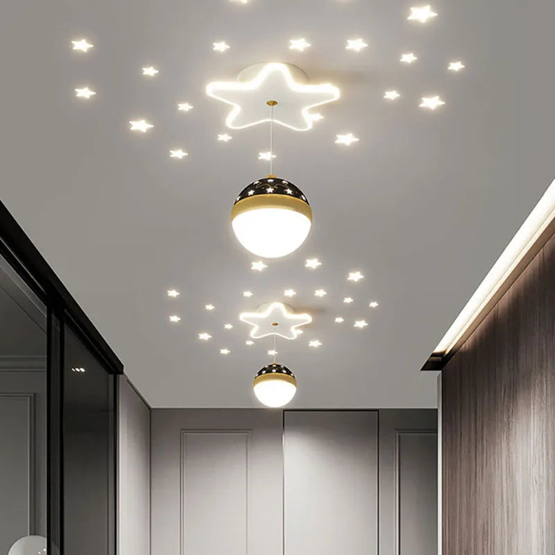 Plafonnier moderne à LEDs pour salon salle à manger chambre couloir balcon décor à la maison - vue 3 sur 11