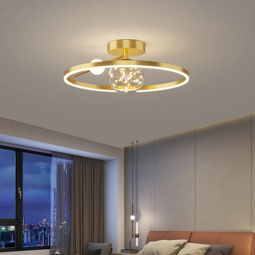 lustre led moderne pour un éclairage intérieur élégant - vue 5 sur 13