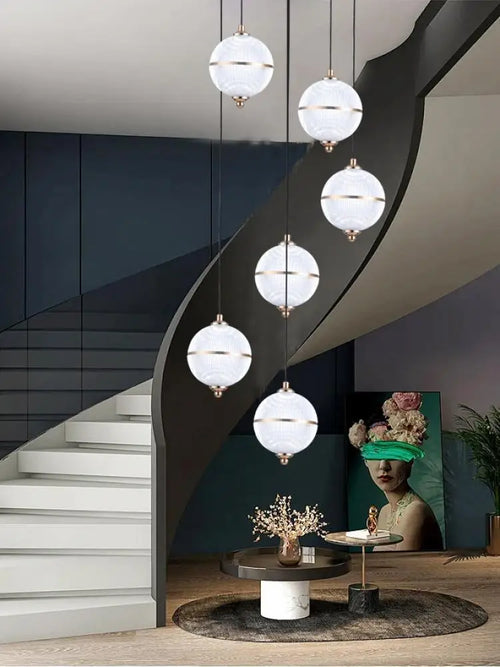 lustre moderne pour un éclairage décoratif polyvalent - vue 7 sur 16