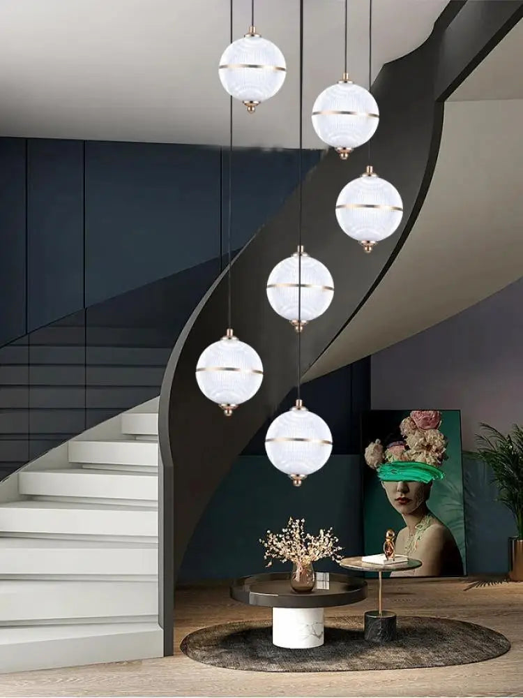 lustre moderne pour un éclairage décoratif polyvalent - vue 6 sur 16