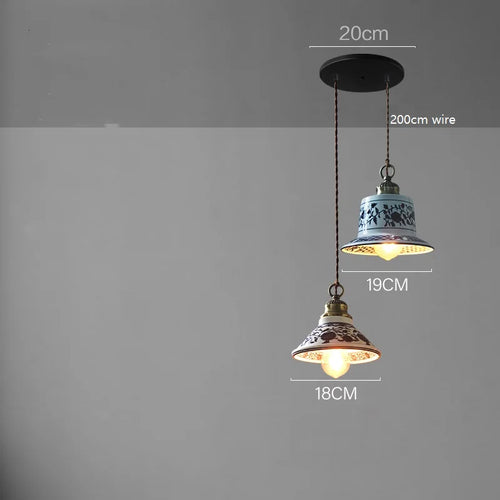 Suspension led en céramique moderne simple - vue 26 sur 29