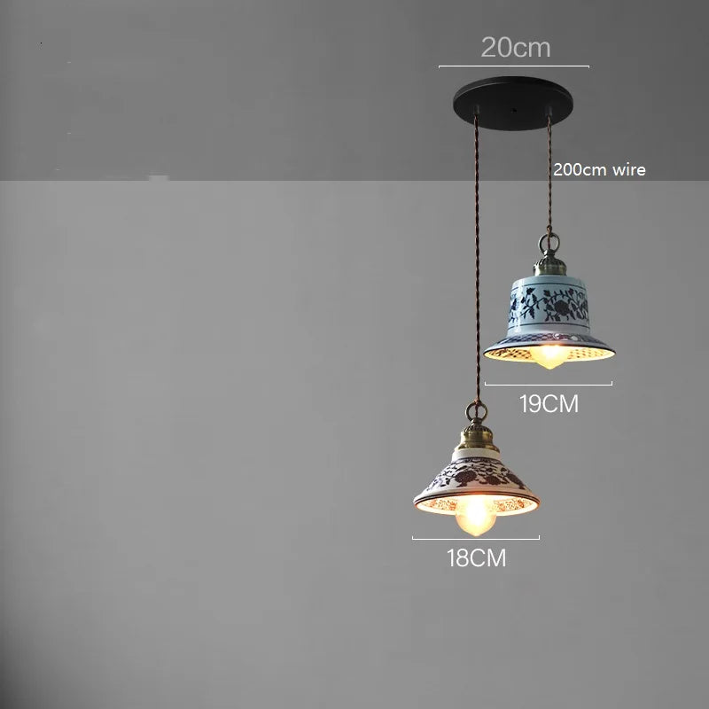 Suspension led en céramique moderne simple - vue 25 sur 29
