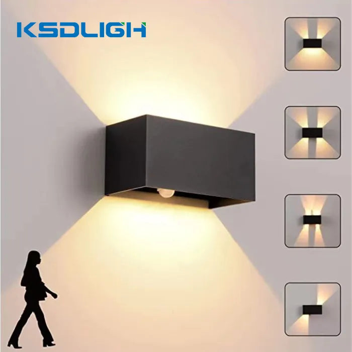 applique rgb tuya smart led étanche avec capteur de mouvement - vue 1 sur 14