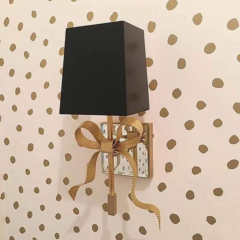 applique murale en laiton en forme de nœud pour chambre d'enfant - vue 2 sur 8