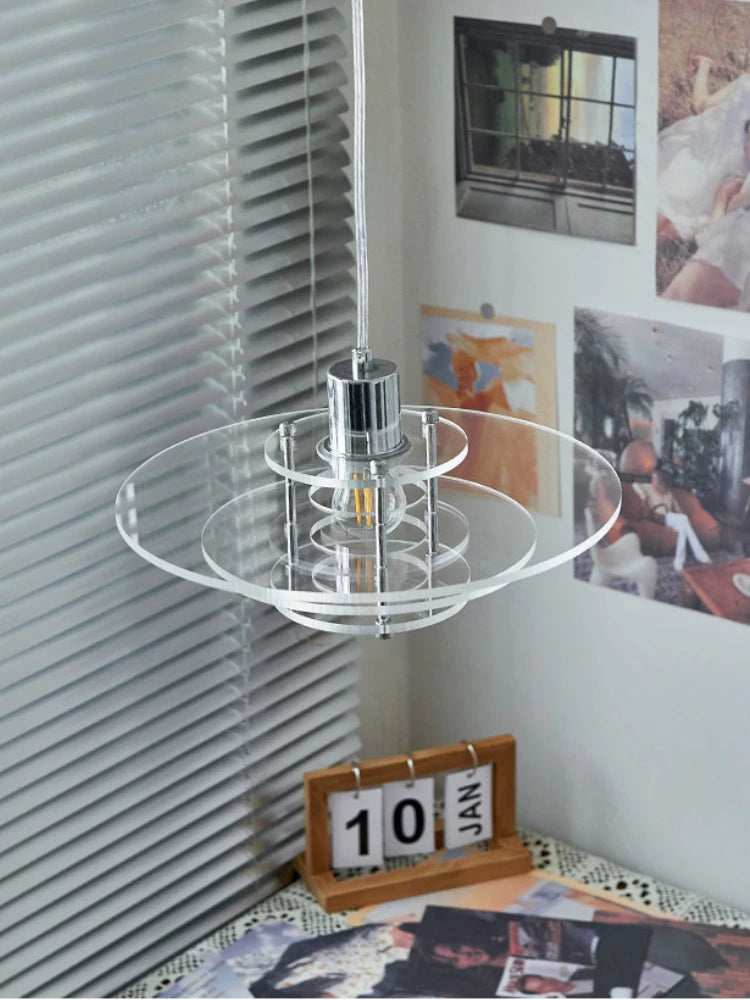 suspension à led en acrylique pour restaurants et magasins - vue 4 sur 9