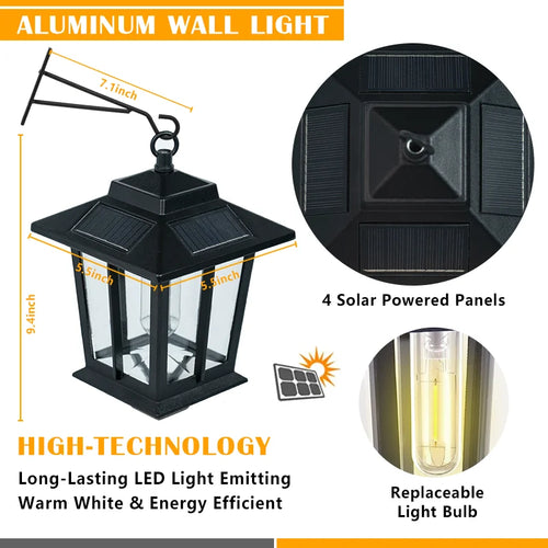suspension solaire carrée étanche pour paysage extérieur - vue 5 sur 9