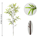 feuilles de bambou artificielles pour décoration d'événements et fêtes