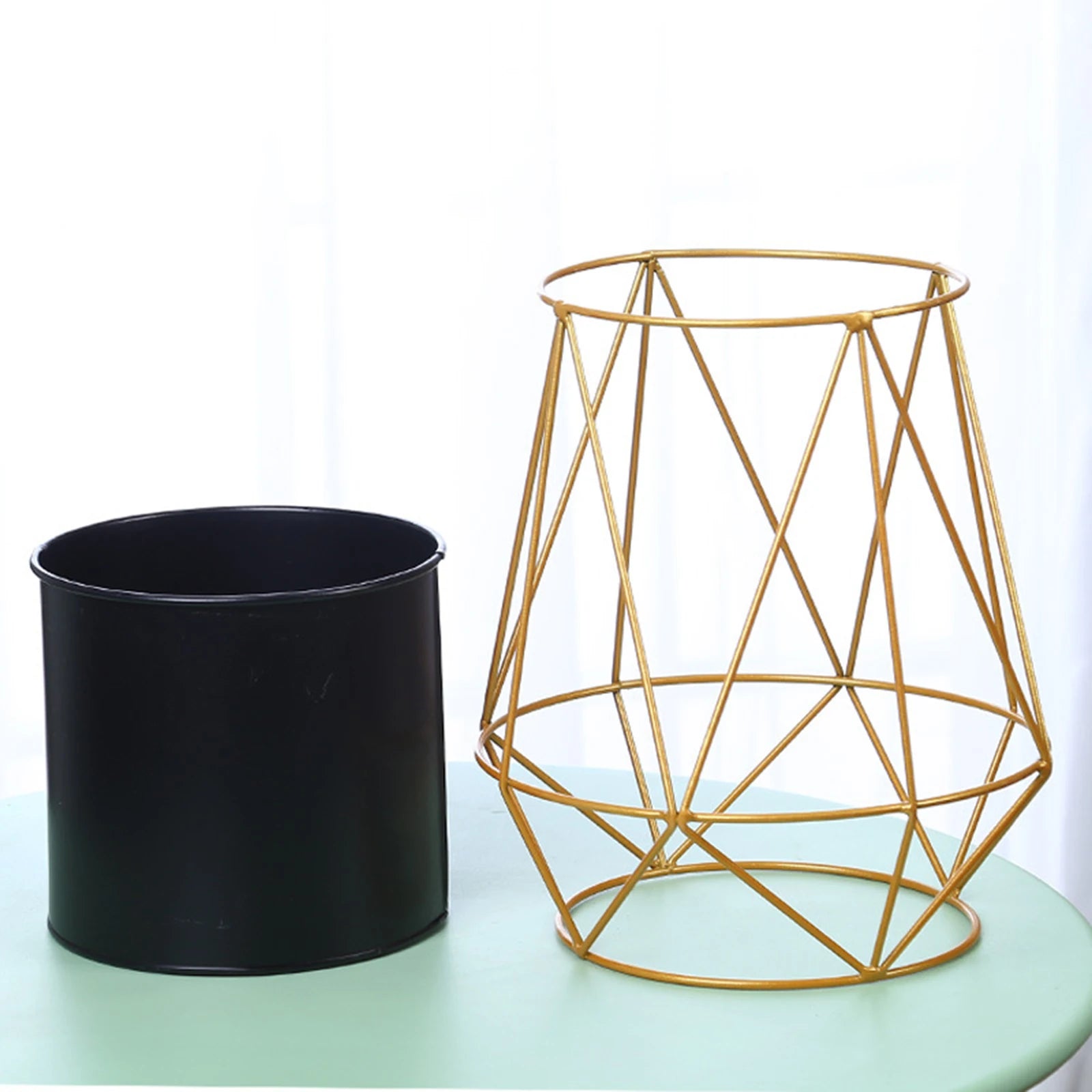 support en métal pour jardinière pot de fleurs vase antirouille - vue 10 sur 10