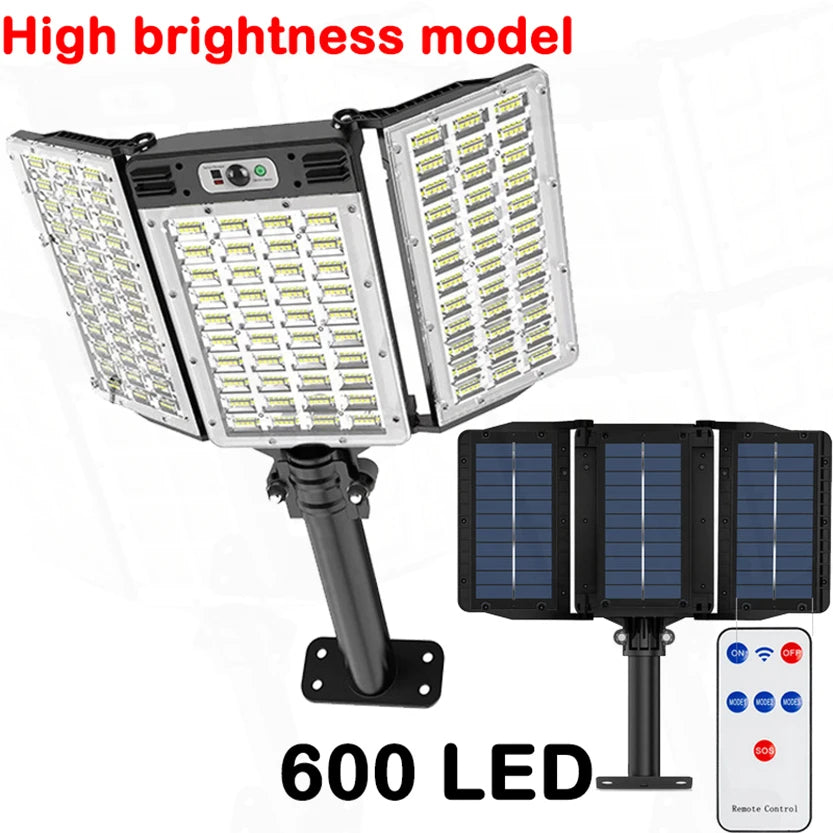 20000W Split Solar Street Light Outdoor Aluminum Solar Street Light Garden Sunlight House Remote Control Waterproof Wall Lamp - vue 13 sur 41
