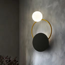 applique murale led nordique postmoderne en fer luminaire décoratif d'intérieur