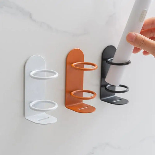 support mural pour brosse à dents et rasoir sans perçage - vue 4 sur 9