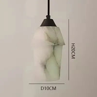 lustre led suspendu collection marbre vintage rétro