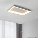 plafonnier led simple rectangulaire pour intérieur moderne