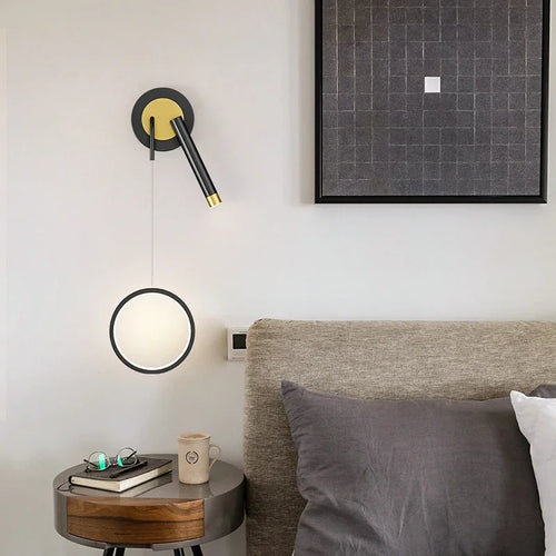 appliques murales led modernes à double tête décoratives pour la maison - vue 3 sur 14
