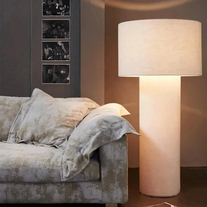 lampadaire à led en tissu tubulaire pour un éclairage moderne - vue 3 sur 14