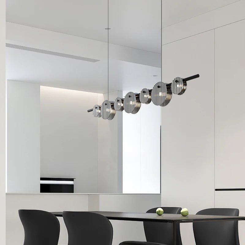 suspension led moderne style minimaliste pour intérieur artistique - vue 4 sur 9