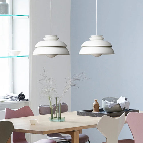 suspension design scandinave moderne à led - vue 3 sur 8