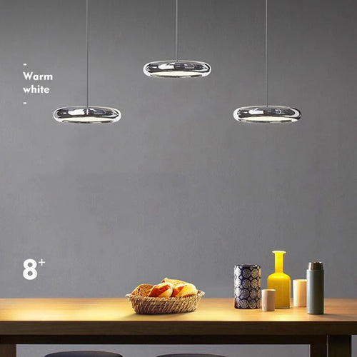 Suspension led décoratif éclairage intérieur moderne - vue 3 sur 9