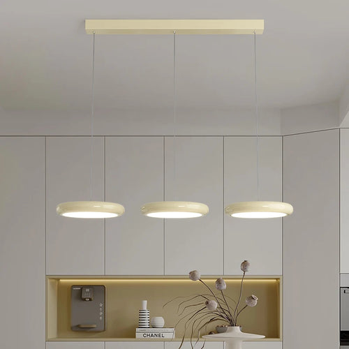 lustre LED avec lampes modernes - vue 3 sur 10